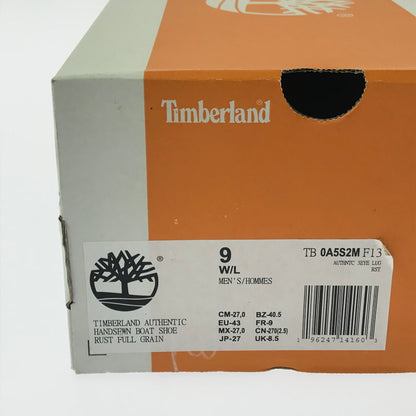 【中古品】【メンズ】 TIMBERLAND ティンバーランド AUTHENTICS 3EYE CLASSICLUG TB 0A5S2M F13 オーセンティック 3アイ クラシック ラグ 靴 164-260913-rt-31-tagh サイズ：27cm US9W カラー：ブラウン 万代Net店