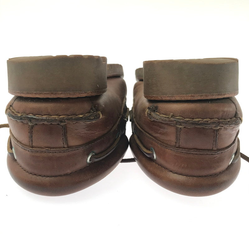 【中古品】【メンズ】 TIMBERLAND ティンバーランド AUTHENTICS 3EYE CLASSICLUG TB 0A5S2M F13 オーセンティック 3アイ クラシック ラグ 靴 164-260913-rt-31-tagh サイズ：27cm US9W カラー：ブラウン 万代Net店