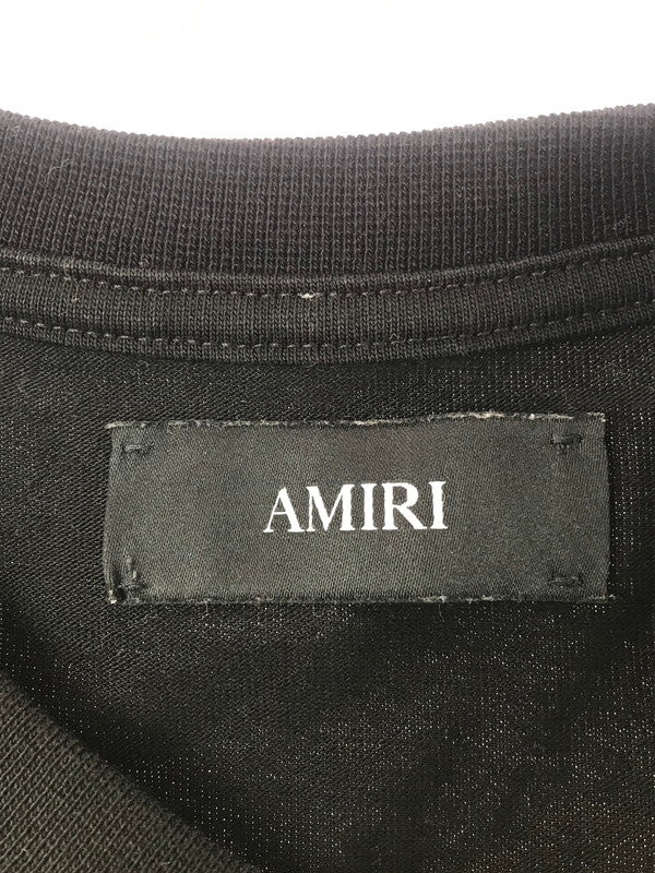 【中古品】【メンズ】 AMIRI アミリ HOPE AND DREAMS T-SHIRT AMTOJR1095 ホープ ＆ ドリーム Tシャツ 半袖Tシャツ トップス 141-260906-rt-01-tagh サイズ：M カラー：ブラック 万代Net店