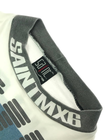 【中古品】【メンズ】 SAINT MICHAEL セント マイケル 23AW L/S TEE GOING WHITE SM-A23-0000-013 23年秋冬 ロングスリーブ Tシャツ 長袖Tシャツ トップス 142-260906-rt-03-tagh サイズ：XL カラー：ホワイト 万代Net店