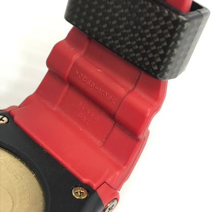 【中古品】【メンズ】 G-SHOCK ジーショック TOUGH SOLAR 30TH ANNIVERSARY MUDMAN GW-9330A-4JR タフソーラー Gショック30周年記念 ライジングレッド 腕時計 時計 196-260915-ki-03-tagh カラー：RED 万代Net店