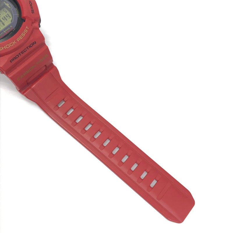 【中古品】【メンズ】 G-SHOCK ジーショック TOUGH SOLAR 30TH ANNIVERSARY MUDMAN GW-9330A-4JR タフソーラー Gショック30周年記念 ライジングレッド 腕時計 時計 196-260915-ki-03-tagh カラー：RED 万代Net店