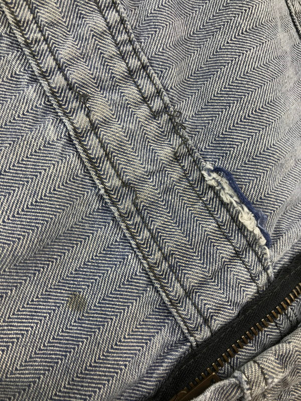 【現状渡し品】【メンズ】 BIG BEN BY WRANGLER ビッグベン バイ ラングラー 70～80's ALL IN ONE HERRING BONE TWILL USA製 オールインワン ヴィンテージ 157-260913-rt-10-tagh サイズ：42 カラー：インディゴ 万代Net店