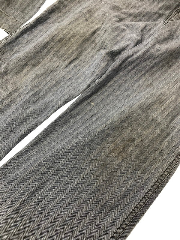 【現状渡し品】【メンズ】 BIG BEN BY WRANGLER ビッグベン バイ ラングラー 70～80's ALL IN ONE HERRING BONE TWILL USA製 オールインワン ヴィンテージ 157-260913-rt-10-tagh サイズ：42 カラー：インディゴ 万代Net店