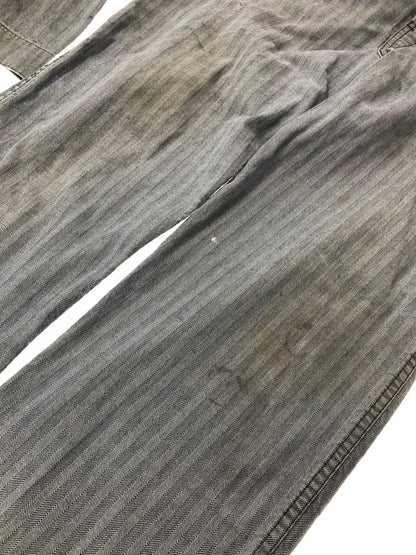 【現状渡し品】【メンズ】 BIG BEN BY WRANGLER ビッグベン バイ ラングラー 70～80's ALL IN ONE HERRING BONE TWILL USA製 オールインワン ヴィンテージ 157-260913-rt-10-tagh サイズ：42 カラー：インディゴ 万代Net店