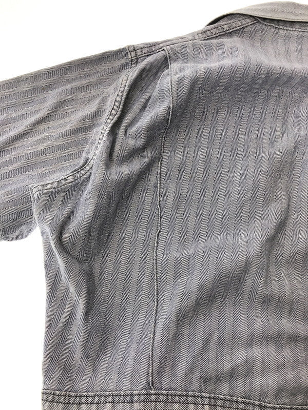 【現状渡し品】【メンズ】 BIG BEN BY WRANGLER ビッグベン バイ ラングラー 70～80's ALL IN ONE HERRING BONE TWILL USA製 オールインワン ヴィンテージ 157-260913-rt-10-tagh サイズ：42 カラー：インディゴ 万代Net店