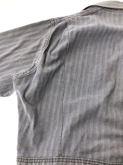 【現状渡し品】【メンズ】 BIG BEN BY WRANGLER ビッグベン バイ ラングラー 70～80's ALL IN ONE HERRING BONE TWILL USA製 オールインワン ヴィンテージ 157-260913-rt-10-tagh サイズ：42 カラー：インディゴ 万代Net店