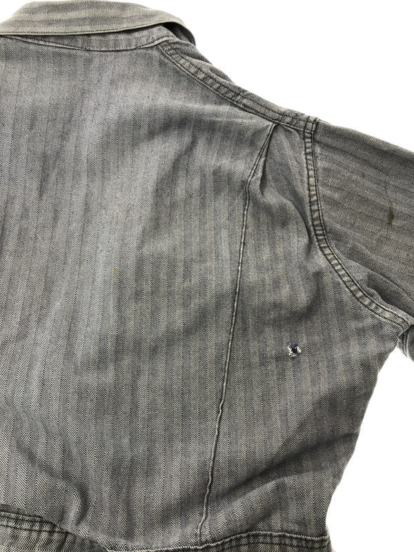 【現状渡し品】【メンズ】 BIG BEN BY WRANGLER ビッグベン バイ ラングラー 70～80's ALL IN ONE HERRING BONE TWILL USA製 オールインワン ヴィンテージ 157-260913-rt-10-tagh サイズ：42 カラー：インディゴ 万代Net店
