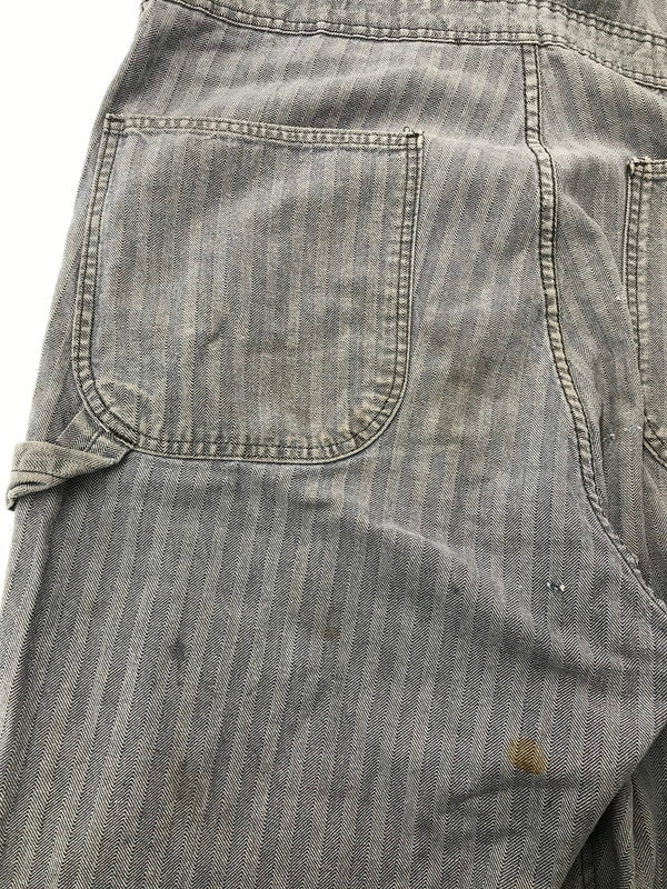 【現状渡し品】【メンズ】 BIG BEN BY WRANGLER ビッグベン バイ ラングラー 70～80's ALL IN ONE HERRING BONE TWILL USA製 オールインワン ヴィンテージ 157-260913-rt-10-tagh サイズ：42 カラー：インディゴ 万代Net店