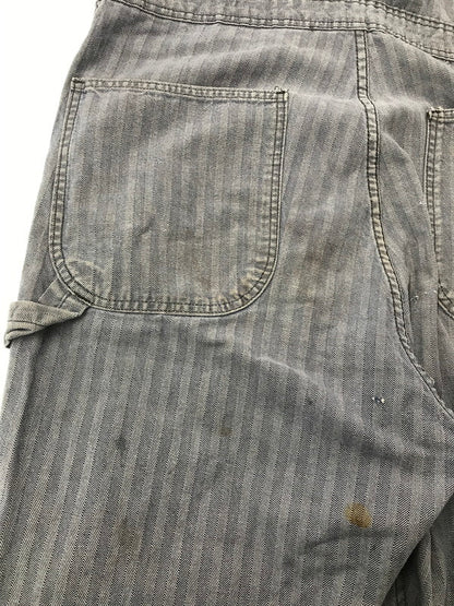 【現状渡し品】【メンズ】 BIG BEN BY WRANGLER ビッグベン バイ ラングラー 70～80's ALL IN ONE HERRING BONE TWILL USA製 オールインワン ヴィンテージ 157-260913-rt-10-tagh サイズ：42 カラー：インディゴ 万代Net店