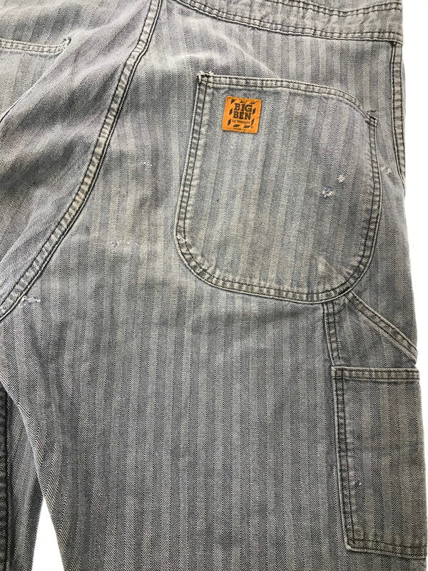 【現状渡し品】【メンズ】 BIG BEN BY WRANGLER ビッグベン バイ ラングラー 70～80's ALL IN ONE HERRING BONE TWILL USA製 オールインワン ヴィンテージ 157-260913-rt-10-tagh サイズ：42 カラー：インディゴ 万代Net店