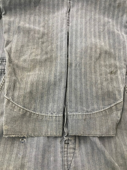 【現状渡し品】【メンズ】 BIG BEN BY WRANGLER ビッグベン バイ ラングラー 70～80's ALL IN ONE HERRING BONE TWILL USA製 オールインワン ヴィンテージ 157-260913-rt-10-tagh サイズ：42 カラー：インディゴ 万代Net店