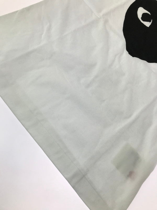【中古美品】【メンズ】 PLAY COMME DES GARCONS プレイコムデギャルソン BIG HEART T-SHIRT AX-T070 AD2026 ビックハート プリント Tシャツ 半袖Tシャツ 140-260920-na-01-tagh サイズ：M カラー：ホワイト 万代Net店