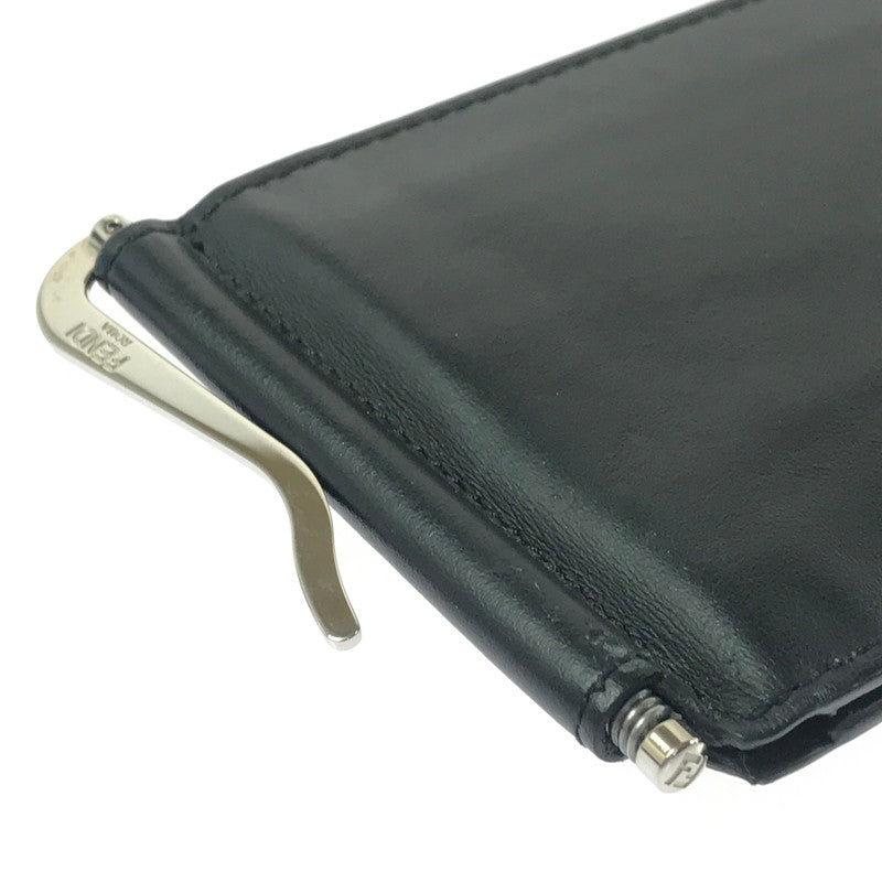 【中古品】【メンズ】 FENDI フェンディ 7M0281 モンスター バグズ アイ マネークリップ 財布 181-260908-na-13-tagh カラー：ブラック 万代Net店