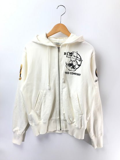 【中古品】【メンズ】 TED COMPANY テッド カンパニー U,S,AIR FORCE ZIP UP HOODIE ユーエス エアフォース ジップ アップ フーディー パーカー 145-260904-rt-47-tagh サイズ：40 カラー：ホワイト 万代Net店