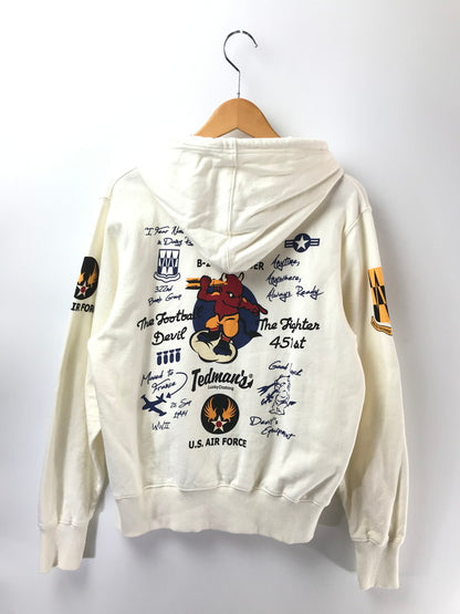 【中古品】【メンズ】 TED COMPANY テッド カンパニー U,S,AIR FORCE ZIP UP HOODIE ユーエス エアフォース ジップ アップ フーディー パーカー 145-260904-rt-47-tagh サイズ：40 カラー：ホワイト 万代Net店