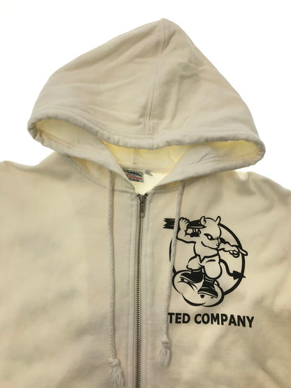 【中古品】【メンズ】 TED COMPANY テッド カンパニー U,S,AIR FORCE ZIP UP HOODIE ユーエス エアフォース ジップ アップ フーディー パーカー 145-260904-rt-47-tagh サイズ：40 カラー：ホワイト 万代Net店