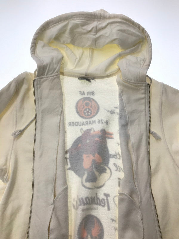 【中古品】【メンズ】 TED COMPANY テッド カンパニー U,S,AIR FORCE ZIP UP HOODIE ユーエス エアフォース ジップ アップ フーディー パーカー 145-260904-rt-47-tagh サイズ：40 カラー：ホワイト 万代Net店