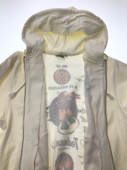【中古品】【メンズ】 TED COMPANY テッド カンパニー U,S,AIR FORCE ZIP UP HOODIE ユーエス エアフォース ジップ アップ フーディー パーカー 145-260904-rt-47-tagh サイズ：40 カラー：ホワイト 万代Net店
