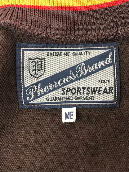 【中古品】【メンズ】 PHERROW'S フェローズ TRACK JACKET BROWN TRACK ジャケット ライトアウター 145-260906-rt-13-tagh サイズ：ME カラー：ブラウン 万代Net店