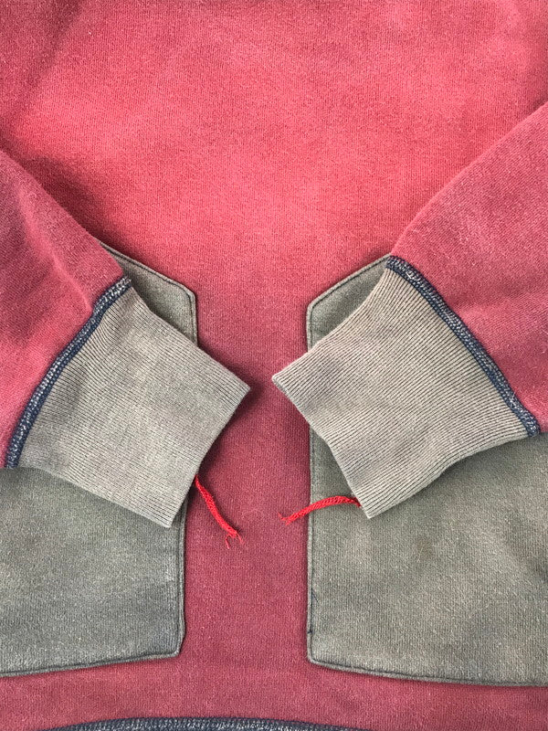 【現状渡し品】【メンズ】 STUDIO D'ARTISAN ステュディオ・ダ・ルチザン HOODIE RED 後付け フーディー パーカー 長袖 トップス 145-260906-rt-12-tagh サイズ：S カラー：レッド 万代Net店