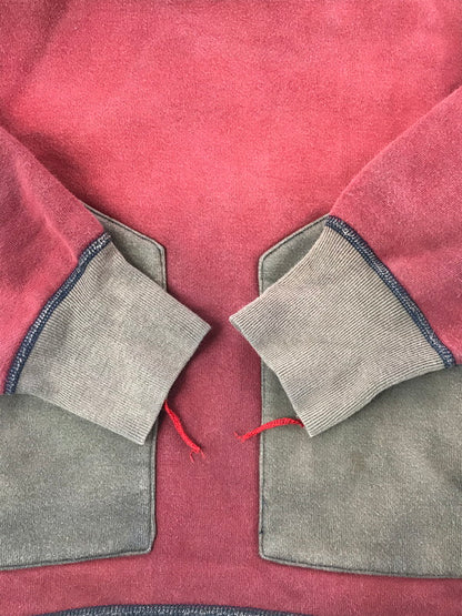 【現状渡し品】【メンズ】 STUDIO D'ARTISAN ステュディオ・ダ・ルチザン HOODIE RED 後付け フーディー パーカー 長袖 トップス 145-260906-rt-12-tagh サイズ：S カラー：レッド 万代Net店