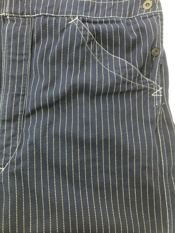 【中古品】【メンズ】 FREEWHEELERS UNION SPECIAL OVERALLS フリーホイラーズ BIB OVERALLS INDIGO STRIPE ビブ オーバーオール 156-260913-rt-09-tagh サイズ：36×34 カラー：インディゴ 万代Net店