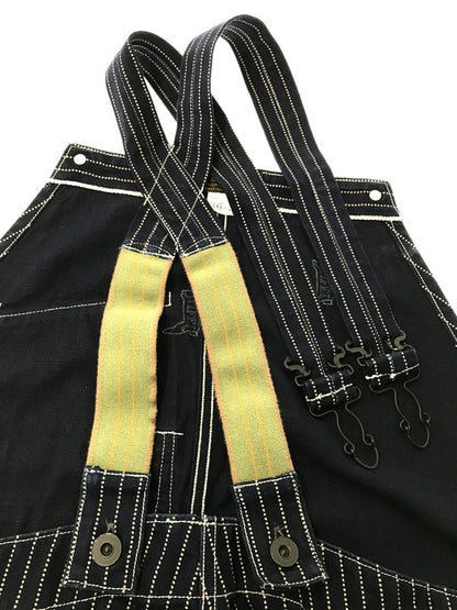 【中古品】【メンズ】 FREEWHEELERS UNION SPECIAL OVERALLS フリーホイラーズ BIB OVERALLS INDIGO STRIPE ビブ オーバーオール 156-260913-rt-09-tagh サイズ：36×34 カラー：インディゴ 万代Net店
