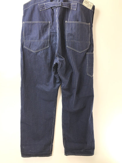 【中古品】【メンズ】 FREEWHEELERS UNION SPECIAL OVERALLS フリーホイラーズ BIB OVERALLS INDIGO STRIPE ビブ オーバーオール 156-260913-rt-09-tagh サイズ：36×34 カラー：インディゴ 万代Net店