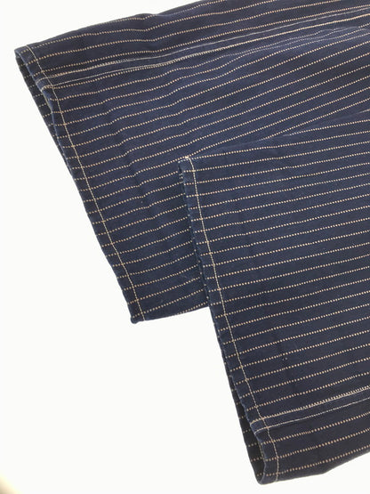 【中古品】【メンズ】 FREEWHEELERS UNION SPECIAL OVERALLS フリーホイラーズ BIB OVERALLS INDIGO STRIPE ビブ オーバーオール 156-260913-rt-09-tagh サイズ：36×34 カラー：インディゴ 万代Net店
