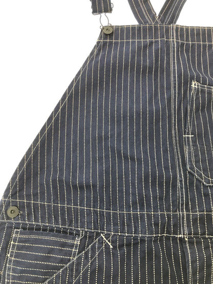 【中古品】【メンズ】 FREEWHEELERS UNION SPECIAL OVERALLS フリーホイラーズ BIB OVERALLS INDIGO STRIPE ビブ オーバーオール 156-260913-rt-09-tagh サイズ：36×34 カラー：インディゴ 万代Net店