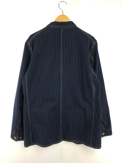 【中古品】【メンズ】 FREEWHEELERS UNION SPECIAL OVERALLS フリーホイラーズ ユニオン スぺシャル CONDUCTOR JACKET INDIGO WABASH STRIPE 145-260906-rt-09-tagh サイズ：44 カラー：インディゴ 万代Net店