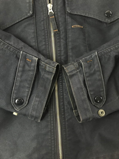 【中古品】【メンズ】 FREEWHEELERS フリーホイラーズ BLACK CATS SUMMER FLYING JACKET NAVY 1921007 VPB-71 サマー フライング ジャケット 145-260906-rt-10-tagh サイズ：44 カラー：ネイビー 万代Net店
