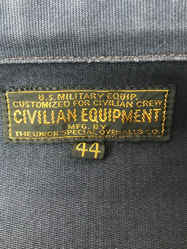 【中古品】【メンズ】 FREEWHEELERS フリーホイラーズ BLACK CATS SUMMER FLYING JACKET NAVY 1921007 VPB-71 サマー フライング ジャケット 145-260906-rt-10-tagh サイズ：44 カラー：ネイビー 万代Net店
