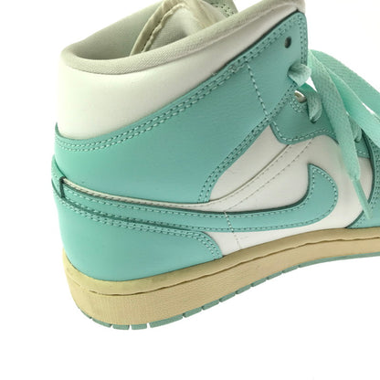 【中古品】【メンズ】 NIKE ナイキ WMNS AIR JORDAN 1 MID BQ6472-132 ウィメンズ エアジョーダン 1 ミッド スニーカー 靴 166-260908-na-04-tagh サイズ：26cm US 9 カラー：SAIL/LIGHT DEW/MUSLIN 万代Net店