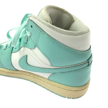 【中古品】【メンズ】 NIKE ナイキ WMNS AIR JORDAN 1 MID BQ6472-132 ウィメンズ エアジョーダン 1 ミッド スニーカー 靴 166-260908-na-04-tagh サイズ：26cm US 9 カラー：SAIL/LIGHT DEW/MUSLIN 万代Net店