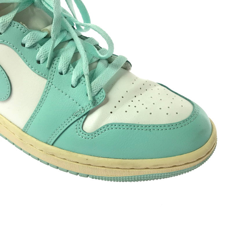 【中古品】【メンズ】 NIKE ナイキ WMNS AIR JORDAN 1 MID BQ6472-132 ウィメンズ エアジョーダン 1 ミッド スニーカー 靴 166-260908-na-04-tagh サイズ：26cm US 9 カラー：SAIL/LIGHT DEW/MUSLIN 万代Net店