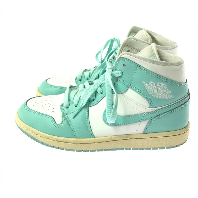 【中古品】【メンズ】 NIKE ナイキ WMNS AIR JORDAN 1 MID BQ6472-132 ウィメンズ エアジョーダン 1 ミッド スニーカー 靴 166-260908-na-04-tagh サイズ：26cm US 9 カラー：SAIL/LIGHT DEW/MUSLIN 万代Net店