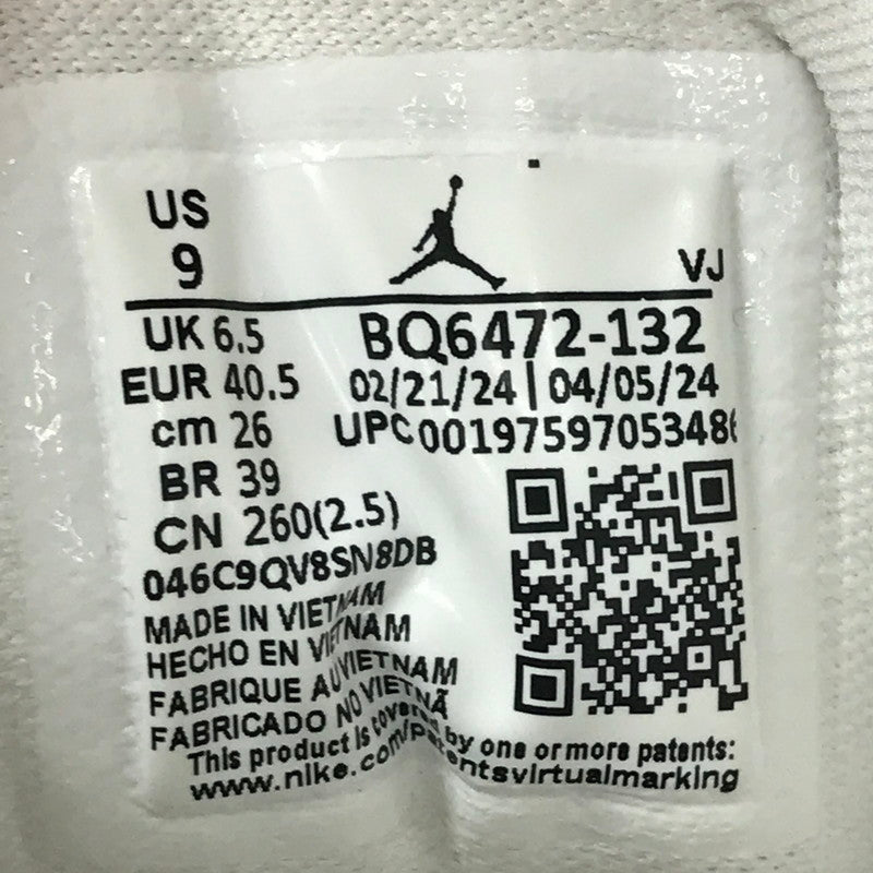 【中古品】【メンズ】 NIKE ナイキ WMNS AIR JORDAN 1 MID BQ6472-132 ウィメンズ エアジョーダン 1 ミッド スニーカー 靴 166-260908-na-04-tagh サイズ：26cm US 9 カラー：SAIL/LIGHT DEW/MUSLIN 万代Net店