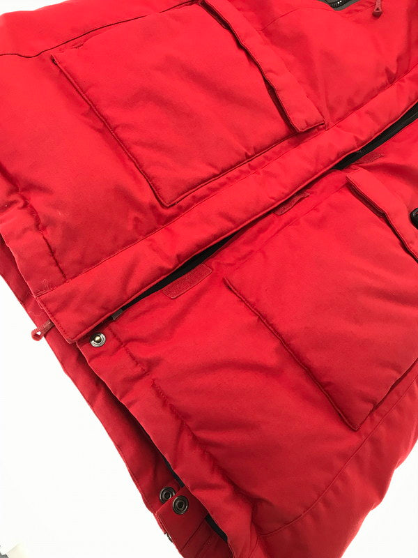 【現状渡し品】【メンズ】 THE NORTH FACE ザ・ノースフェイス SUMMIT SERIES ASGARD DOWN PARKA NFJ1DF81 サミット シリーズ アスガード ダウン パーカー アウター 144-260918-rt-01-tagh サイズ：XL カラー：レッド 万代Net店