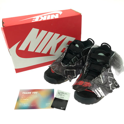 【中古品】【メンズ】 NIKE ナイキ AIR MORE UPTEMPO DJ4633-010 エア モア アップテンポ モアテン スニーカー 靴 160-260908-na-01-tagh サイズ：28cm US 10 カラー：BLACK/WHITE-CHILE RED-GLACIER BLUE 万代Net店