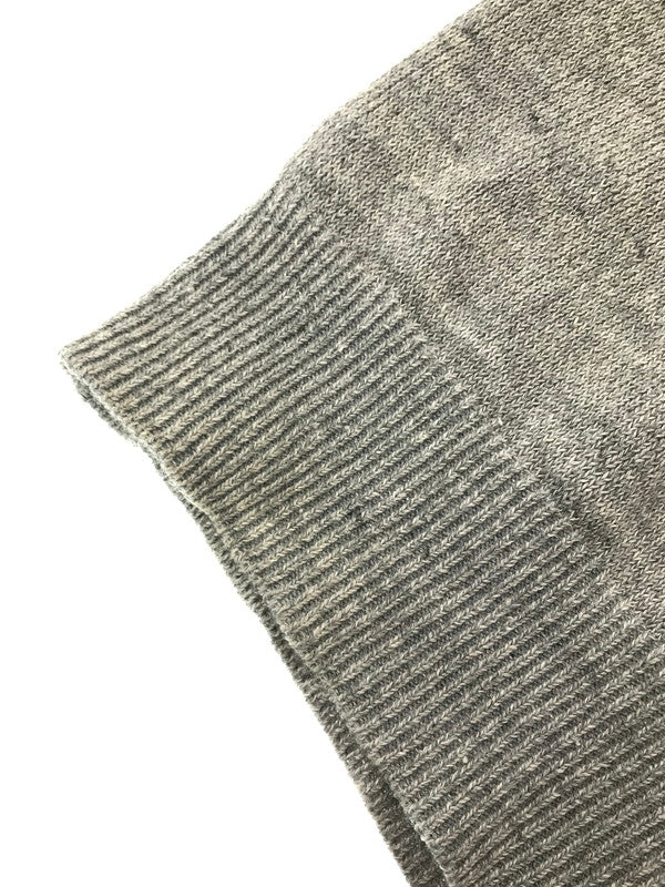 【中古品】【メンズ】 HYSTERIC GLAMOUR ヒステリックグラマー FLANDERS LINEN S/S KNIT GRAY 0261NS04 フランダース リネン ショートスリーブ ニット トップス 140-260904-rt-44-tagh サイズ：L カラー：グレー 万代Net店
