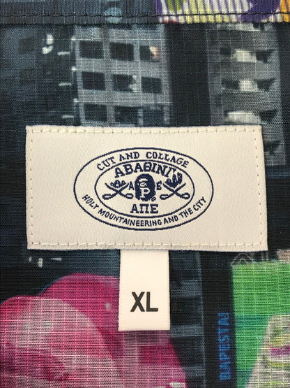 【中古品】【メンズ】 A BATHING APE アベイシングエイプ NEON TOKYO SHIRT 001SHG301013X ネオン トウキョウ シャツ トップス 142-260906-rt-07-tagh サイズ：XL カラー：マルチカラー 万代Net店