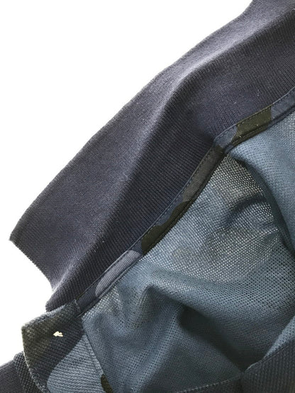 【中古品】【メンズ】 A BATHING APE アベイシングエイプ CAMO S/S POLO SHIRT 001P0D301009X カモフラ柄 ショートスリーブ ポロシャツ トップス 142-260904-rt-43-tagh サイズ：L カラー：ブルー 万代Net店