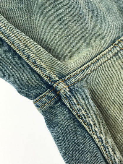 【現状渡し品】【メンズ】 ACNE STUDIOS アクネストゥディオズ REGULAR FIT JEANS-2021M B00389 レギュラー フィット ジーンズ ボトムス ジーパン 152-260906-rt-19-tagh サイズ：29×32 カラー：ライトインディゴ 万代Net店