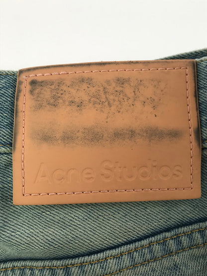 【現状渡し品】【メンズ】 ACNE STUDIOS アクネストゥディオズ REGULAR FIT JEANS-2021M B00389 レギュラー フィット ジーンズ ボトムス ジーパン 152-260906-rt-19-tagh サイズ：29×32 カラー：ライトインディゴ 万代Net店