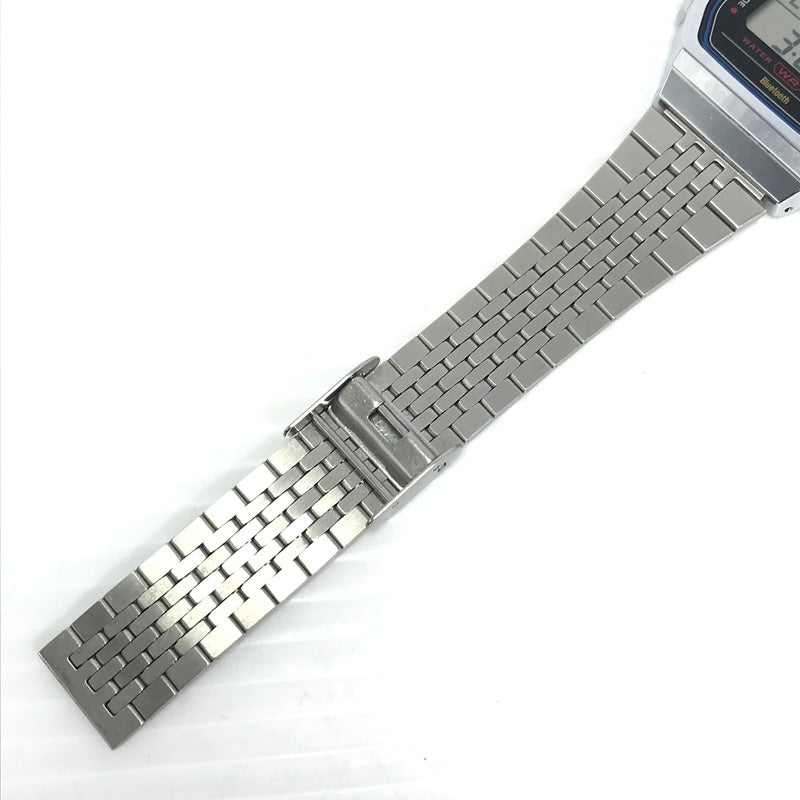 【中古品】【メンズ】 CASIO カシオ CASIO COLLECTION STANDARD ABL-100WE-1AJF カシオ コレクション スタンダード デジタル腕時計 時計 197-260915-ki-05-tagh カラー：シルバー/ブラック 万代Net店