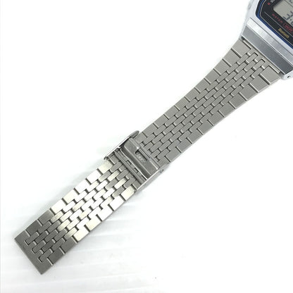 【中古品】【メンズ】 CASIO カシオ CASIO COLLECTION STANDARD ABL-100WE-1AJF カシオ コレクション スタンダード デジタル腕時計 時計 197-260915-ki-05-tagh カラー：シルバー/ブラック 万代Net店