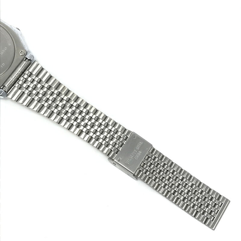 【中古品】【メンズ】 CASIO カシオ CASIO COLLECTION STANDARD ABL-100WE-1AJF カシオ コレクション スタンダード デジタル腕時計 時計 197-260915-ki-05-tagh カラー：シルバー/ブラック 万代Net店