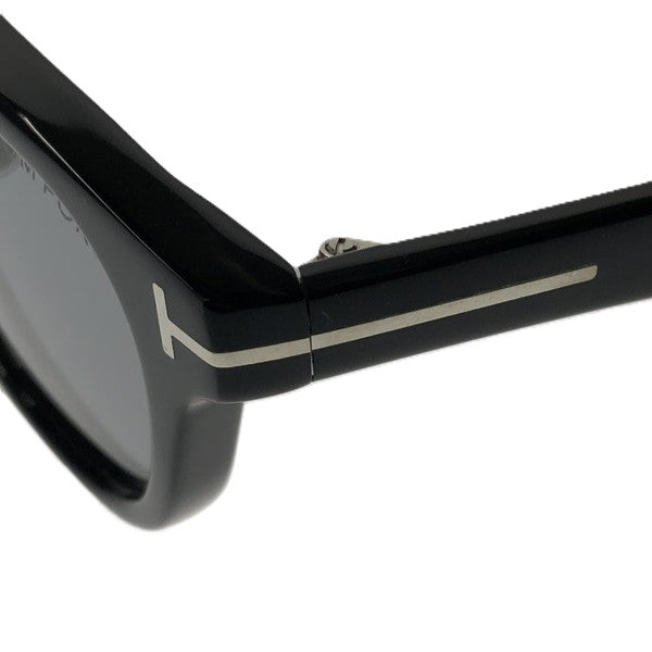 【中古品】【メンズ】 TOM FORD トムフォード SQUARE SUNGLASSES TF1231-D スクエア サングラス アイウェア アクセサリー 203-260912-rt-13-tagh サイズ：49ロ21 145 カラー：ブラック 万代Net店